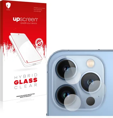 Produktbild von upscreen Schutzglas für Apple iPhone 13 Pro Max (NUR Kameraschutz) Schutzfolie Panzer Folie Glas Display Schutz klar