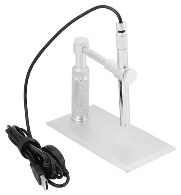 USB-Digitalmikroskop 1-500x Zoom 2 MP 8 LEDs 12 mm