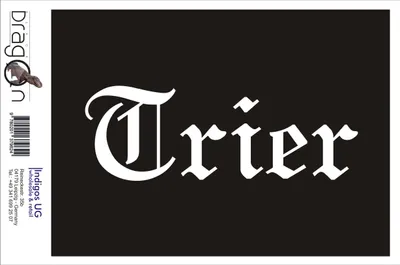 Produktbild von Aufkleber / Autoaufkleber - JDM / Die cut / Auto / OEM - Stadt Trier - 200x70mm gold - Heckscheibe / Heckscheibenaufkleber