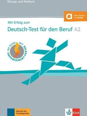 Immagine prodotto di Mit Erfolg zum Deutsch-Test für den Beruf A2. Übungs- und Testbuch mit digitalen Extras