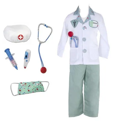 Immagine prodotto di Great Pretenders Set medico con accessori Taglia 5-6 anni
