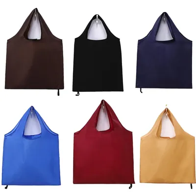 Produktbild von Omgoods – Set mit 6 wiederverwendbaren, faltbaren Einkaufstaschen