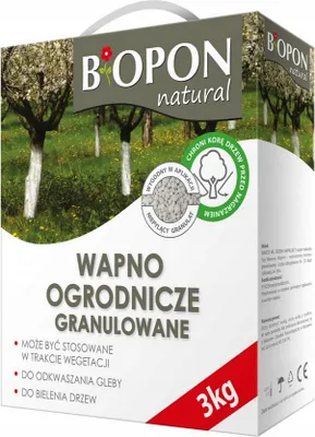 Immagine prodotto di BIOPON calce granulare per disacidificazione e verniciatura 3 kg