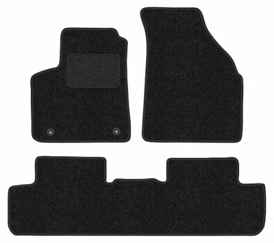 Imagen del producto de Alfombrillas de moqueta para Daewoo Tacuma 2000-2011 (monovolumen) – juego de 3 piezas, antracita, a medida – Wielganizator ANTHRA