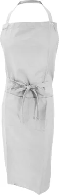 Produktbild von Jassz Bistro Unisex Arbeitsschürze / Schürze mit Brustlatz und Tasche BC2610 (Einheitsgröße) (Weiß)