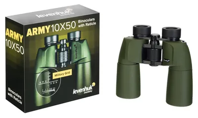 Produktbild von Levenhuk - 81934 - Army 10x50 Fernglas mit Fadenkreuz