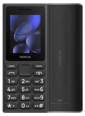Zdjęcie produktu dla Nokia 105 2025 schwarz SP01Z07Z2076Y - Mobiltelefon