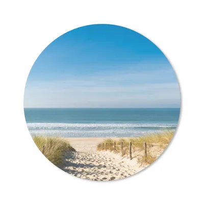 Produktbild von MuchoWow® Mauspad Mousepad Strand - Meer - Düne - Sand - Sommer 40x40 cm - Mousepads - Maus Mat - Pad - Mausunterlage - Schreibtisch Accessoires