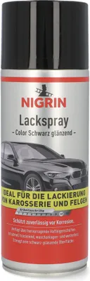 Produktbild von NIGRIN Lack-Spray Color schwarz glänzend 400ml