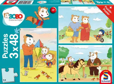 Image de Puzzle 3x48T. En route pour l'aventure