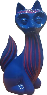 Produktbild von Abstrakte Figur Fuchs Figuren Abstrakt Statuen designer Loft bunte Skulpturen