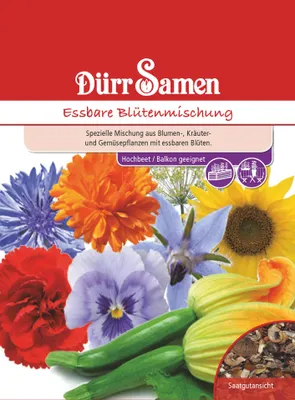 Produktbild von Essbare Blütenmischung | Blumensamen von Dürr Samen