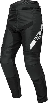 Produktbild von IXS RS-500 1.0 Motorrad Leder- / Textilhose, schwarz/weiß, 50