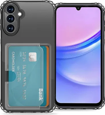 Immagine prodotto di Custodia morbida imoshion con porta carte Samsung Galaxy A15 (5G/4G) - Trasparente