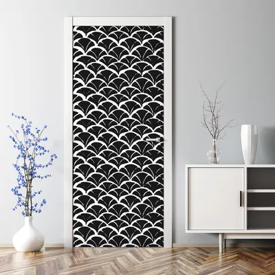 Produktbild von Dekorative Aufkleber selbstklebend Klebefolie Wandaufkleber Türposter Fischschuppen 77 x 200 cm