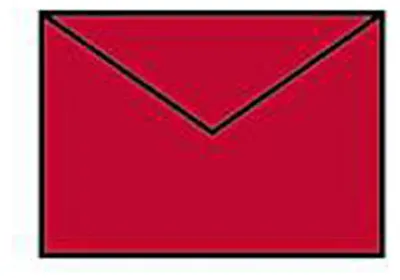 Immagine prodotto di Buste Paperado DIN C7 w. SF rosso 5 confezione da 5