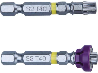Produktbild von Fortum Bits (4741489) Bits 2er Set TORX mit Magnetkappe, T 40x50mm, S2