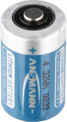 Zdjęcie produktu dla Bateria litowa 3,6 V, ER14250-1/2AA, 25,2 x 14,5 mm, bateria jednorazowa