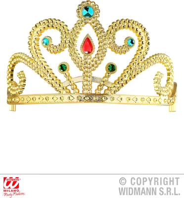 Produktbild von Diadem gold mit Schmucksteinen