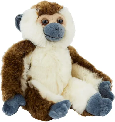 Produktbild von WWF Plüschtier - Affenbaby dunkelbraun (23cm) Kuscheltier Stofftier lebensecht Affe Äffchen