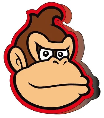 Produktbild von Super Mario Bros Donkey Kong 3D-Kissen