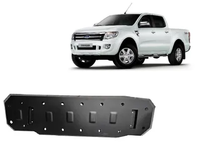Image de Protection en acier pour le réservoir de carburant du Ford Ranger