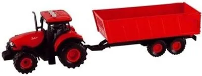 Produktbild von Traktor Zetor mit Walze Kunststoff 36cm auf Schwungrad auf Fledermaus. mit Licht und Ton
