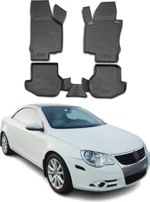 Image de 2006-2015 Tapis de sol VW Eos TPE noir 4 pièces