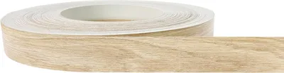 Produktbild von Kantenumleimer 4x100 cm - Geölte Eiche - Melamin Kantenband mit Schmelzkleber für stabile Möbelkanten - Umleimer für Schutz und dekorativen Abschluss von Möbelplatten - Furnierband zum Aufbügeln