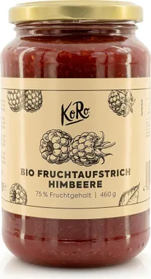 Produktbild von KoRo |Fruchtaufstrich Himbeere 460 g