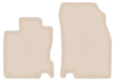 Produktbild von DURBAN Beige Velours-Fußmatten vorne für Renault Kadjar SUV (2015-)