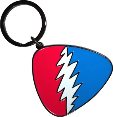Obrázek produktu pro Grateful Dead - Přívěsek na klíče RO13235 (jedna velikost) (červená/modrá/bílá)