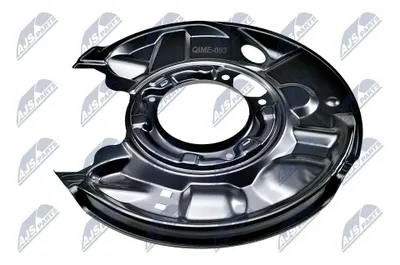 Produktbild von NTY Spritzblech Bremsscheibe passend für MERCEDES-BENZ C-Klasse Limousine (W203) Hinten Links HTO-ME-003 Ankerblech