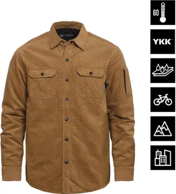 Produktbild von Horsefeathers Dough Insulated Shirt (kamelfarbenes Cord)