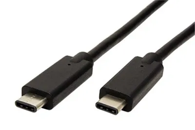 Zdjęcie produktu dla Kabel PREMIUMCORD USB-C (USB 3.1 generacji 2, 3A, 10 Gbit/s), czarny, 0,5 m (ku31cg05bk)