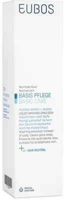 Zdjęcie produktu dla Eubos Basic Care Płyn do mycia i pod prysznic, dozownik 400 ml