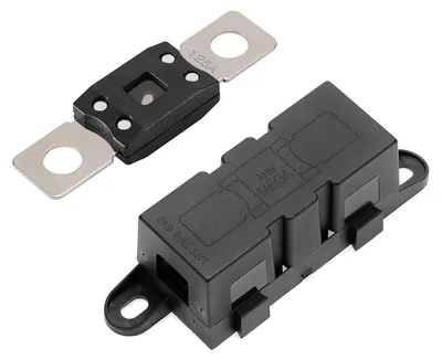 Imagen del producto de Soporte para fusibles de alta corriente, 350 amperios, para automóviles, caravanas y camiones