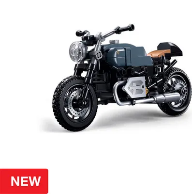 Produktbild von Sluban Modellbausteine Motorrad 1/12 Konstruktionsspiel 191 Stücke One Size