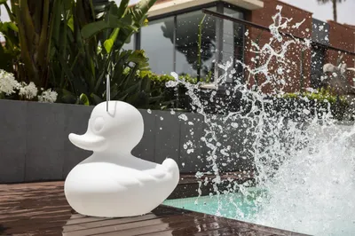 Produktbild von DUCK-DUCK Lamp (XL) Weiß by Goodnight Light Akku-LED Lampe