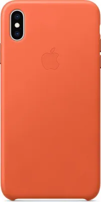 Zdjęcie produktu dla Apple Leather Backcover dla Apple iPhone Xs Max - Sunset