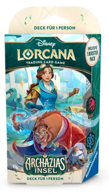 Image de Disney Lorcana Archazia Island - Starter Deck Rubis et Saphir (allemand)