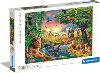Zdjęcie produktu dla Puzzle 2000 HQ The African Gathering 32081