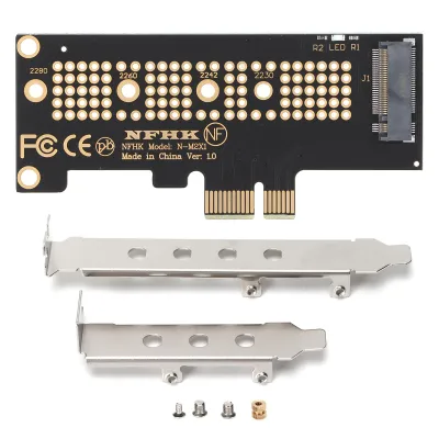 Obrázek produktu pro Adaptér PCIe na NVMe NGFF M.2 SSD konvertor pevného disku pro 2230/2242/2260/2280 SSD (PCIe x1)