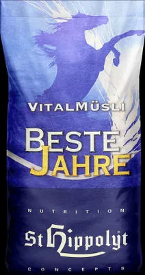 Produktbild von St. Hippolyt Vitalmüsli Beste Jahre 20 kg - Reichhaltige Nähr- und Aufbaukost nicht nur für Senioren