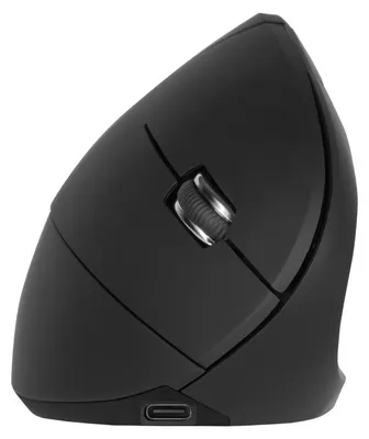 Image de Souris sans fil verticale ergonomique Rebel KOM1035, noire