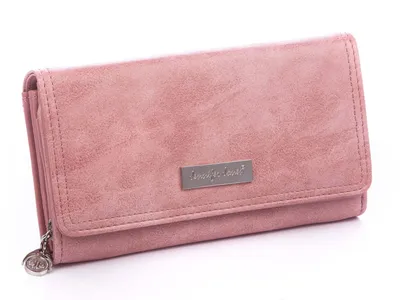 Produktbild von Rosa großes Damenportemonnaie Jennifer Jones Portemonnaie Damen Geldbörse Portmonee für Geldscheine
