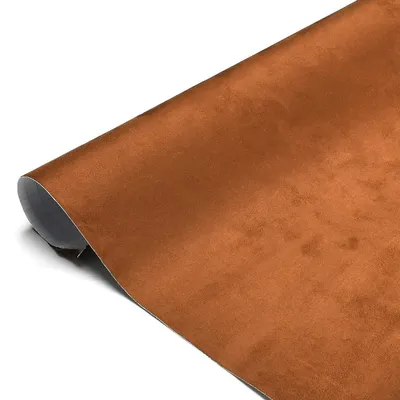 Obrázek produktu pro Folie na auto, Imitace kůže, mikrovlákno, hnědá, rozměry 30 x 152 cm