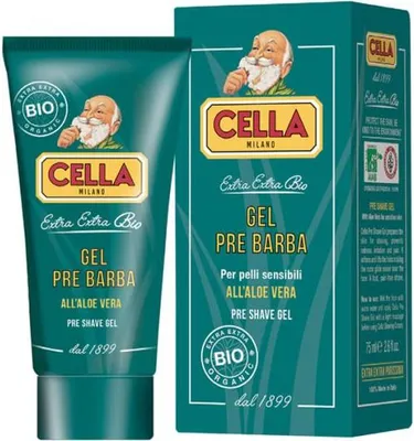 Obrázok produktu pre Cella BIO Gél pred holením s aloe vera 75 ml