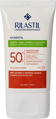 Image de Rilastil Acnestil Sunscreen SPF 50+ 40ml - Anti-Imperfections