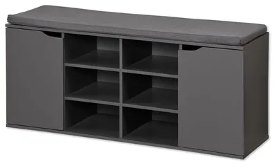 Zdjęcie produktu dla Kesper 15919, Otwarty, Szary, Płyta pilśniowa, Tkanina, 6 pół., 1030 mm, 480 mm